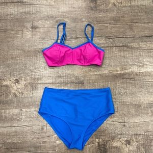 Old Navy High waisted 2 piece bathing suit
